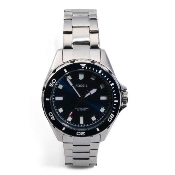 FOSSIL Stainless Steel Men's Dalton Three Hand Stainless Steel Watch - Picture 1 of 2